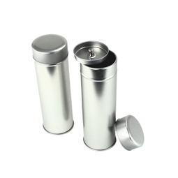Round tins: Tea tin elegant blank , Art. 2051