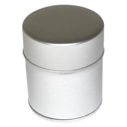 Nudeldosen: Runde Stülpdeckeldose aus Weißblech 55/65 mm für Gewürze