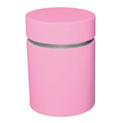 Wattestäbchendosen: pink special rund
