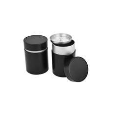 Round tins: black special Dual round, Art. 2803