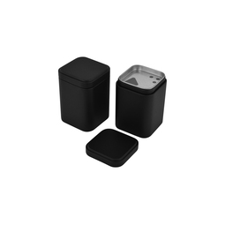Vierkante blikken: Quadrat Exclusive Shaker zwart, Art. 3194