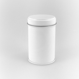 Round tins: mini Streuer white, Art. 3230