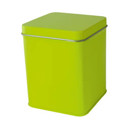 Square tins: Classic Square MINI green, Art. 3355