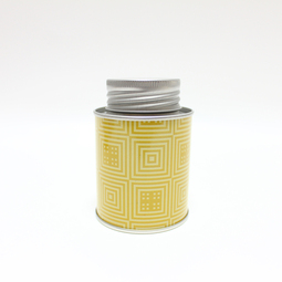 Round tins: Hippie yellow, Art. 3430