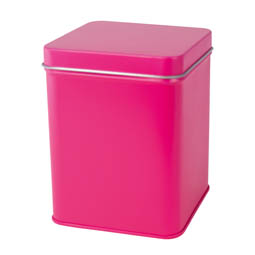 Square tins: Classic Square MINI pink, Art. 3477
