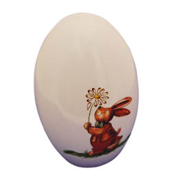 Irregular shapes: Rabbit Basket Standing Egg, Art. 6204