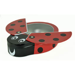 Nepravidelné tvary: Ladybug tin with Wings, Art. 6215