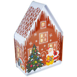 Nepravidelné tvary: Gingerbread House Santa, Art. 7029