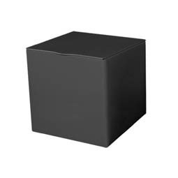 Vierkante blikken: zwart vierkant 50g, Art. 8986