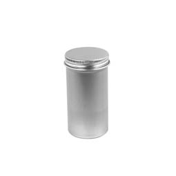 Kulaté plechovky: Screw tin Aluminum mini 125ml, Art. 9005